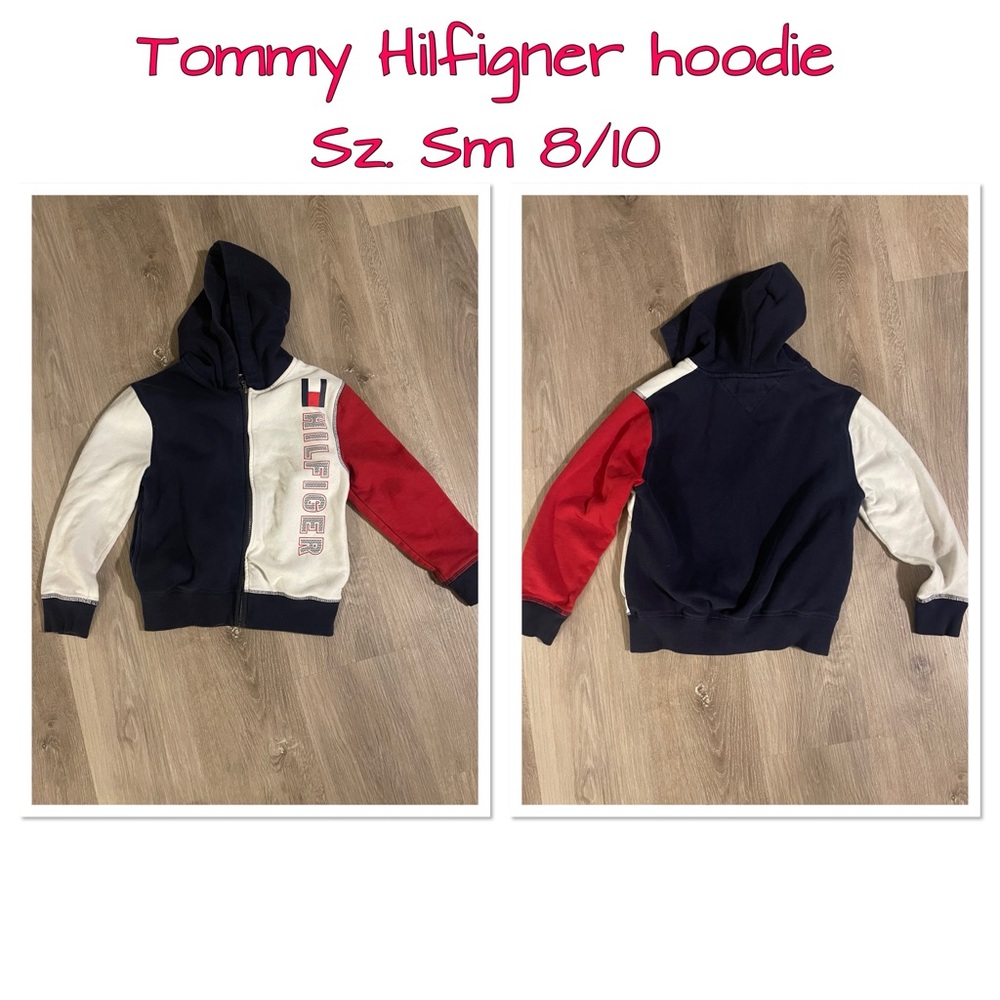 Tommy Hilfiger kids full zip Hoodie Sz.Small 8/10